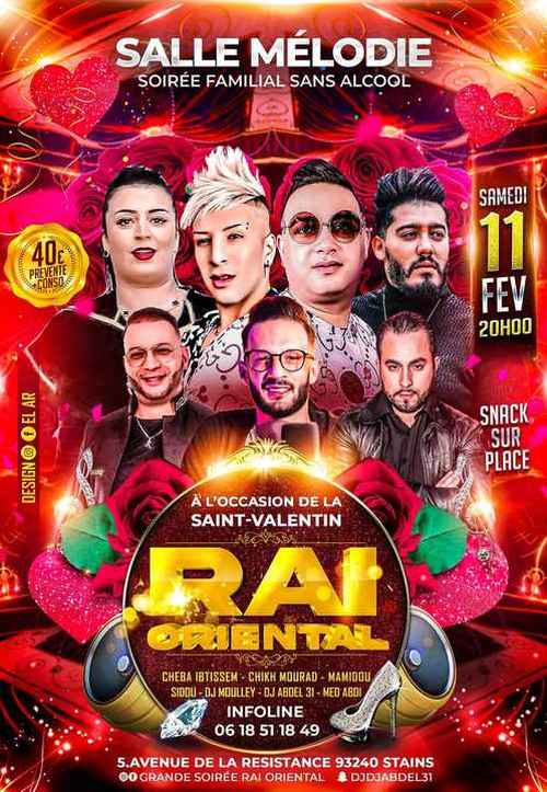 rai oriental spÃ©cial Saint-Valentin